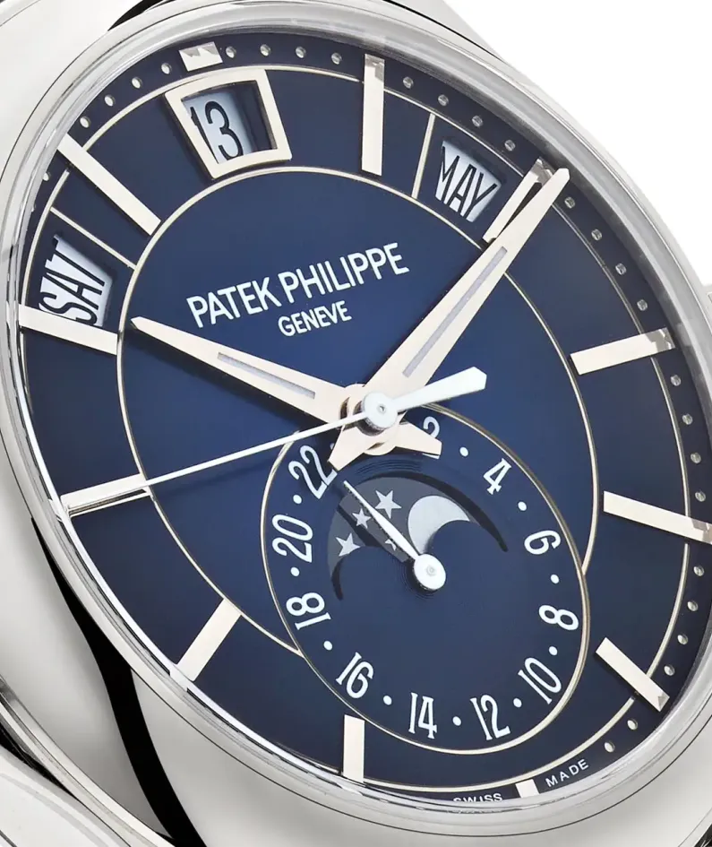 AAAAA-Patek Philippe Complications Annual Calendar White Gold 5205G-013