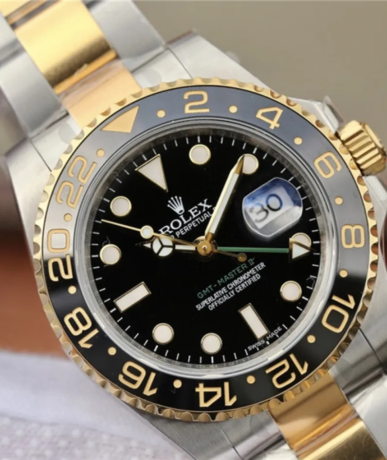 GMT MASTER 2 BLACK BEZEL MULTICOLOR SELECTION 40MM 116710LN-0001