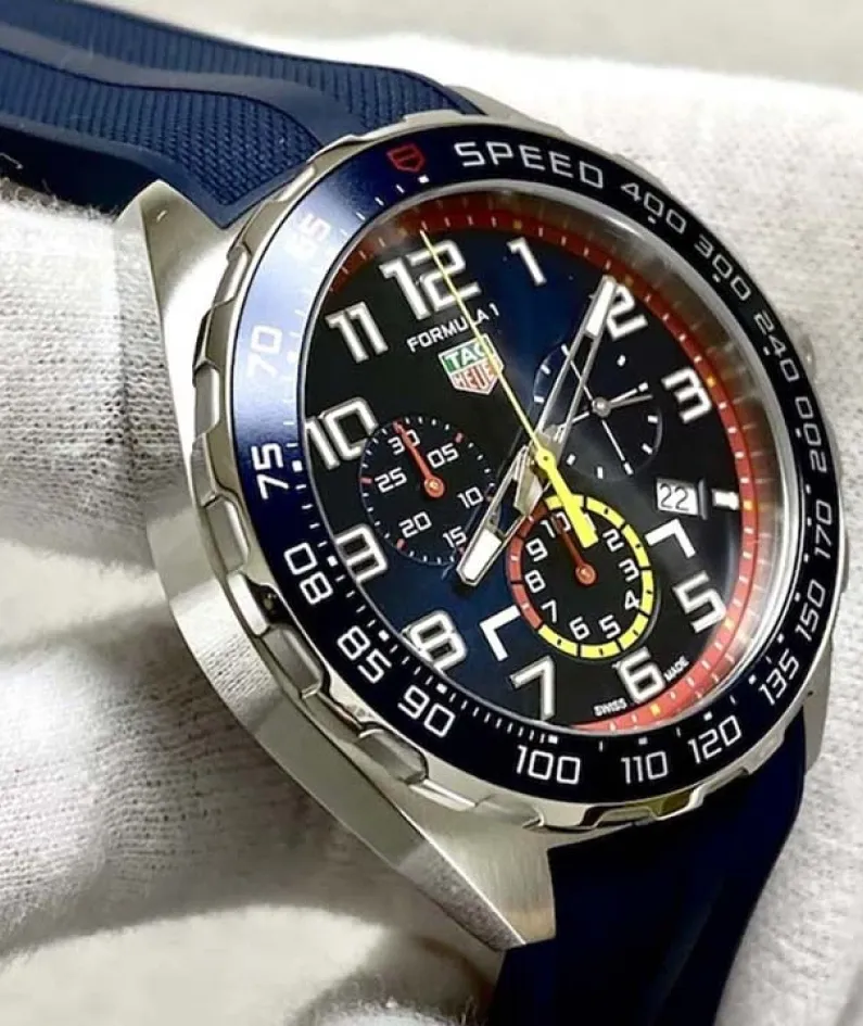 TAG HEUER FORMULA 1 X RED BULL RACING Quartz Chronograph - Diameter 43 mm CAZ101AL.FT8052(AAAAA version)
