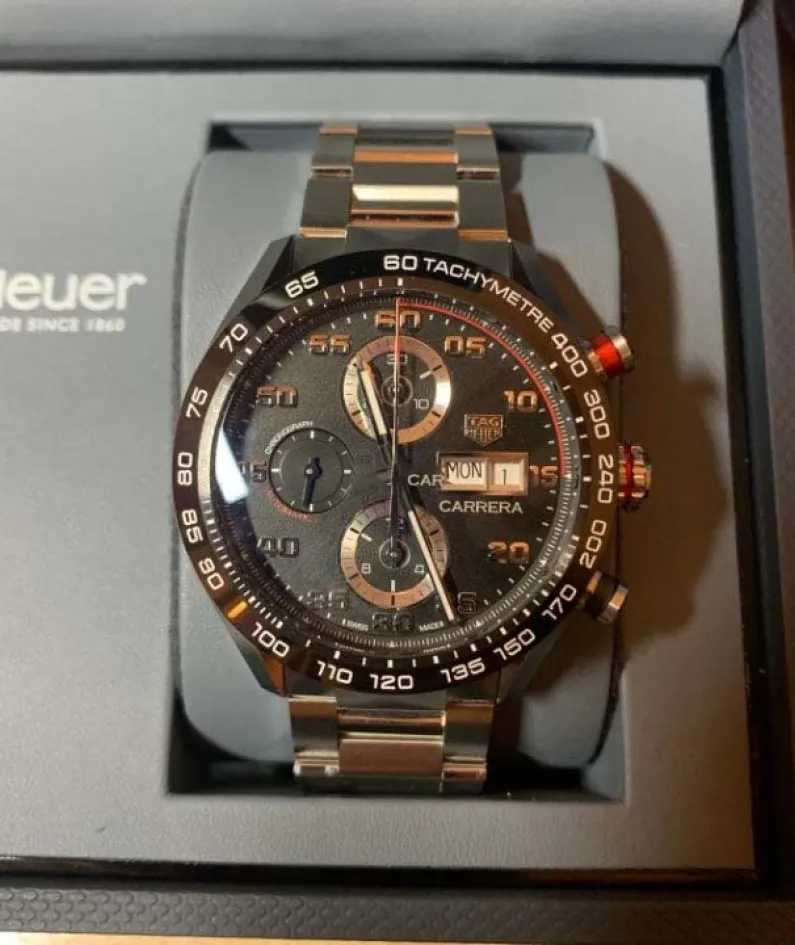 TAG HEUER CARRERA Automatic Chronograph - Diameter 44 mm CBN2A1AA.BA0643