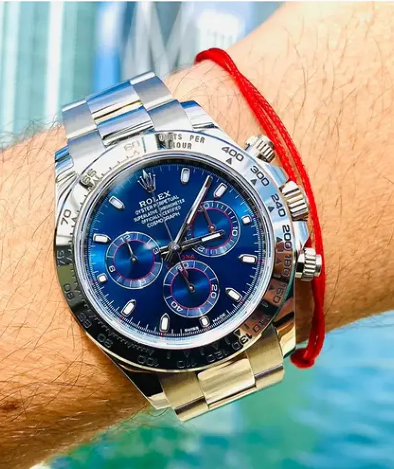 Rolex Daytona Blue White Gold m116509-0071 40mm