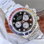 DAYTONA RAINBOW DIAMOND SILVER STAINLESS STEEL 40MM 116599 RBOW