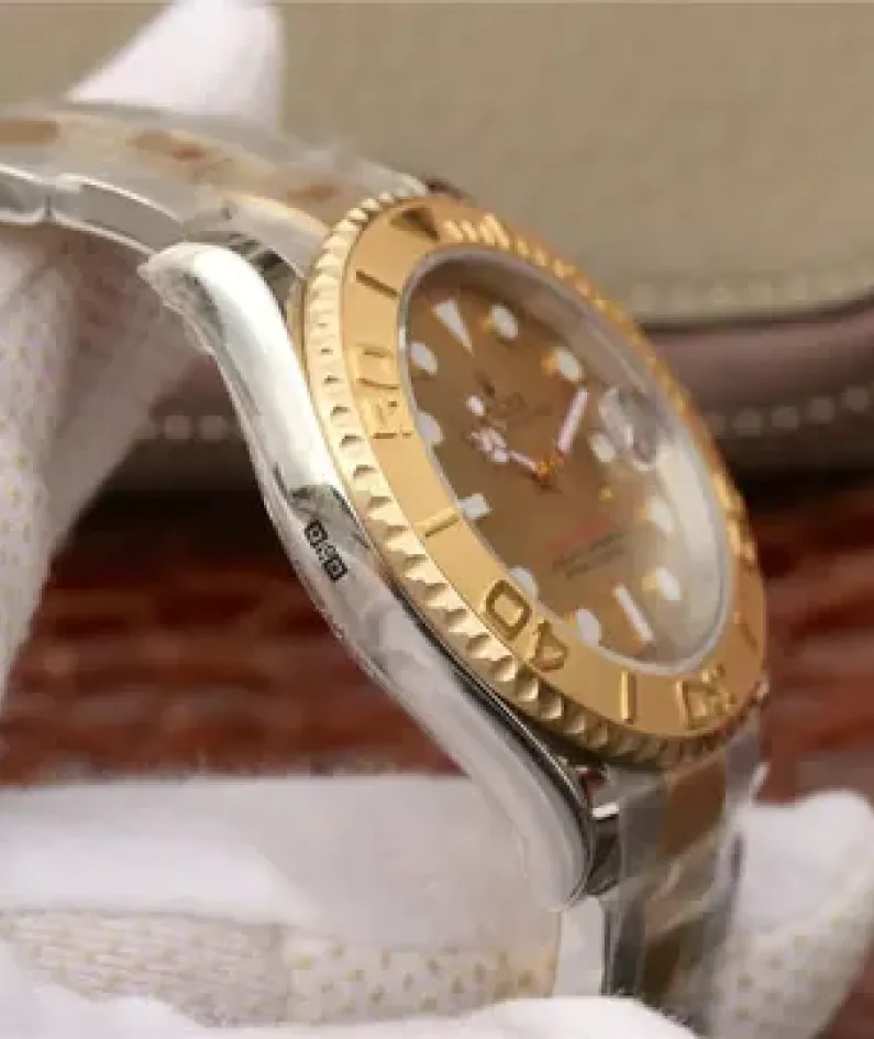 YACHT MASTER 1 GOLDMIX (GOLDEN DIAL ) STAINLESS STEEL 40MM 16623