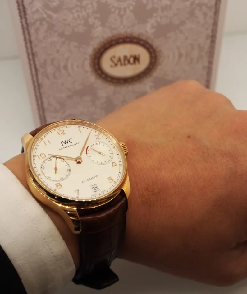IWC PORTOFINO IW500701 watch (PORTUGIESER CHRONOGRAPH)