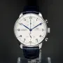 IWC Portuguese series IW371446 watch (Portuguese blue needle)