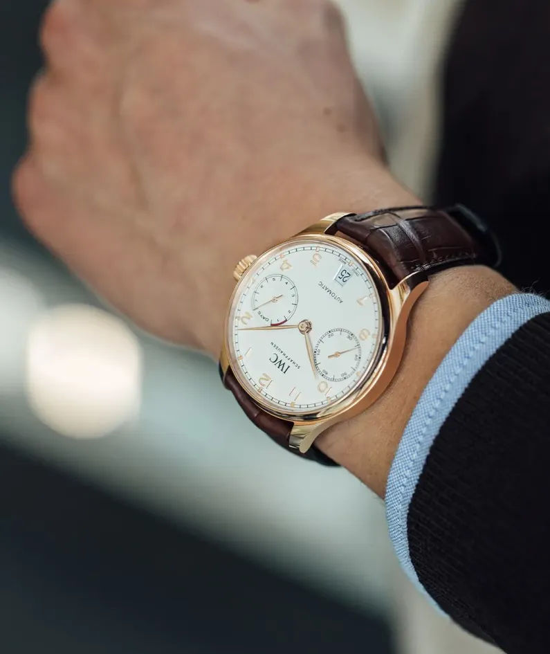 IWC PORTOFINO IW500701 watch (PORTUGIESER CHRONOGRAPH)