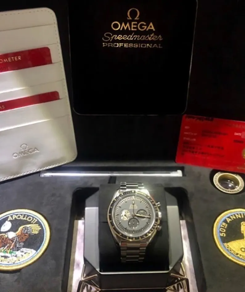 CO‑AXIAL MASTER CHRONOMETER CHRONOGRAPH 42 MM Apollo 11 50th anniversary-310.20.42.50.01.001(AAAAA version)