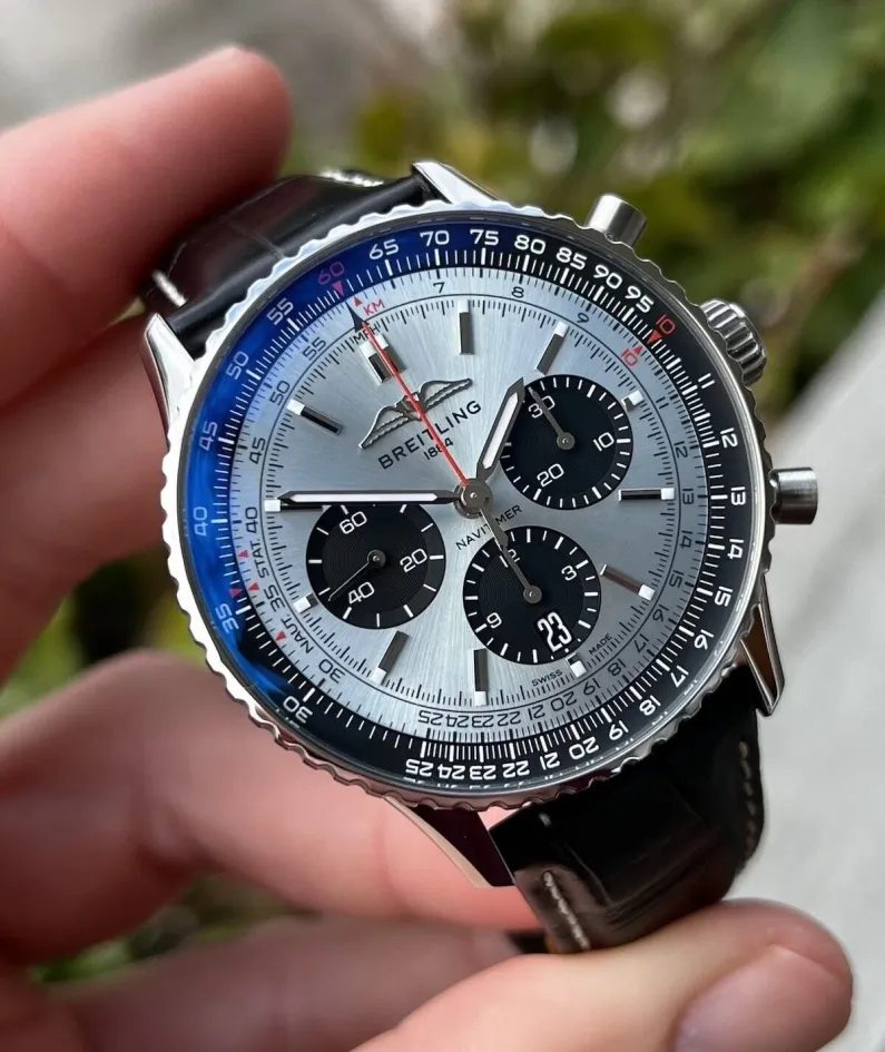 Breitling Navitimer B01 Chronograph Ice Blue Dial 43 AB0138241C1P1