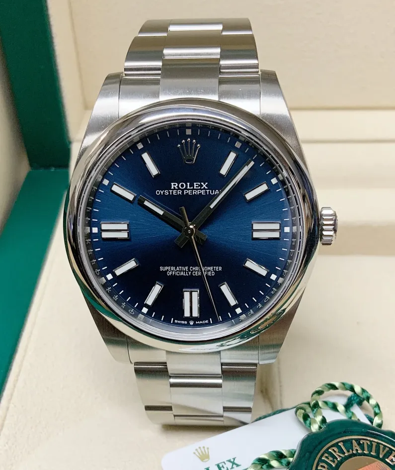OYSTER PERPETUAL 124300 Series（Blue table）