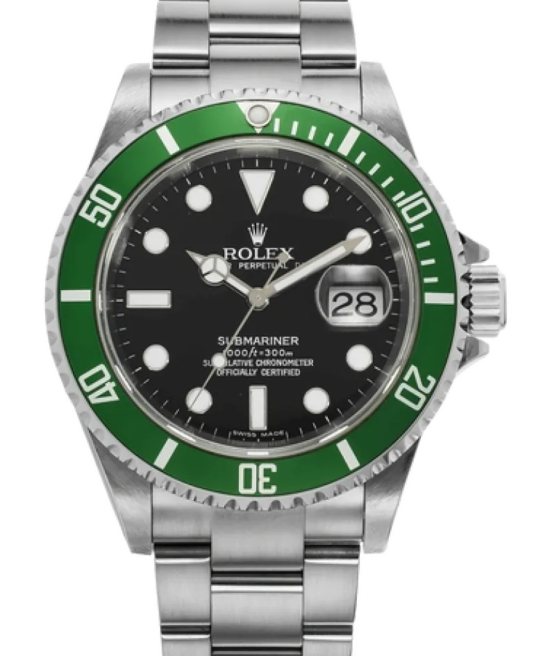 Rolex Submariner 16610LV-93250 black dial watch