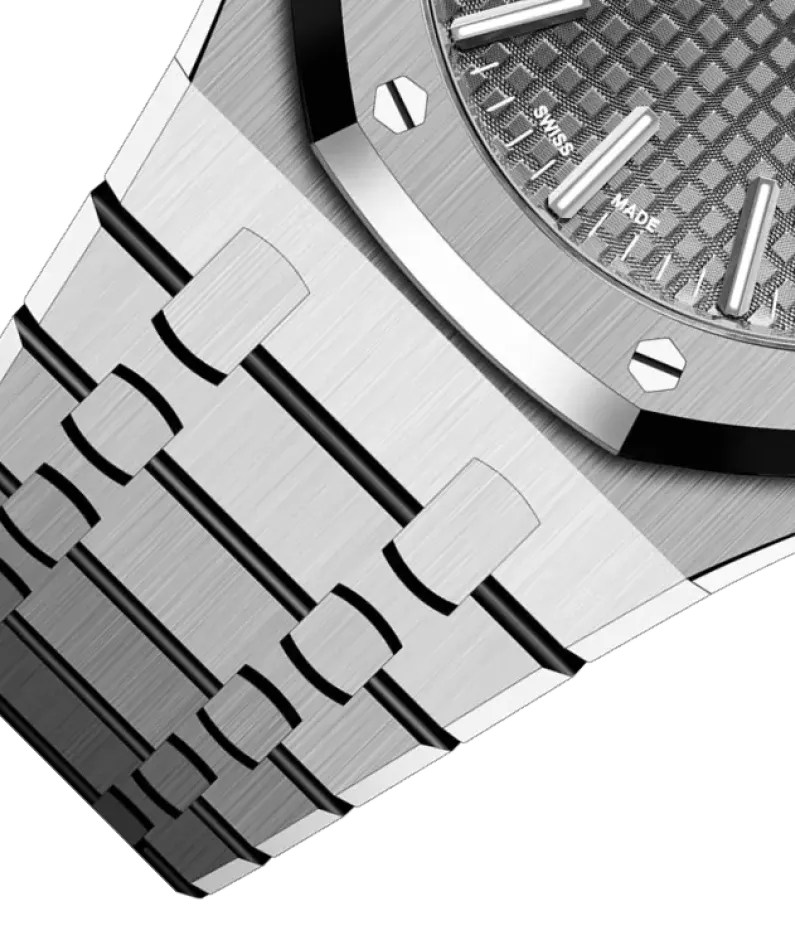 ROYAL OAK SERIES AUTOMATIC WINDING WATCH  5O ANNIVERSARY EDITION  Ref. 15510ST.OO.1320ST.05(AAAAA version)