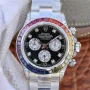 DAYTONA RAINBOW DIAMOND SILVER STAINLESS STEEL 40MM 116599 RBOW
