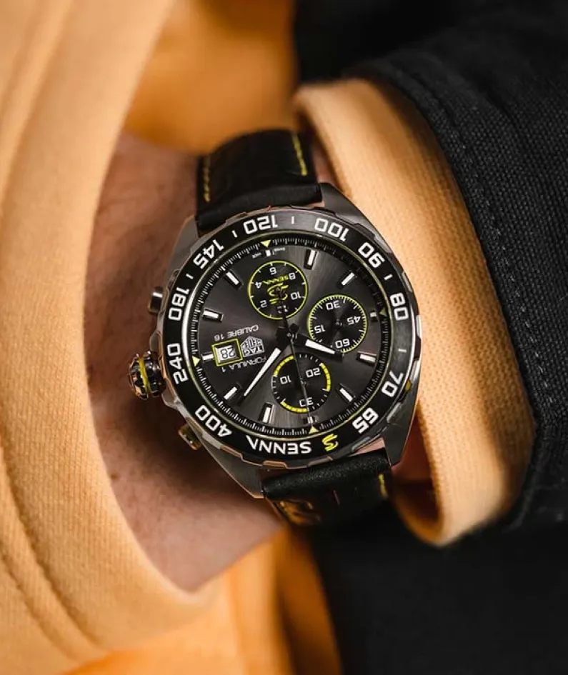 TAG HEUER FORMULA 1 X SENNA Automatic Chronograph - Diameter 44 mm CAZ201B.FC6487