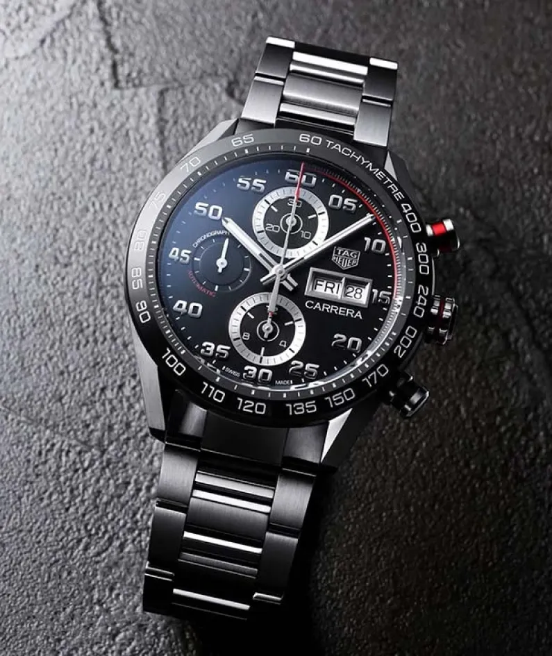 TAG HEUER CARRERA Automatic Chronograph - Diameter 44 mm CBN2A1AA.BA0643