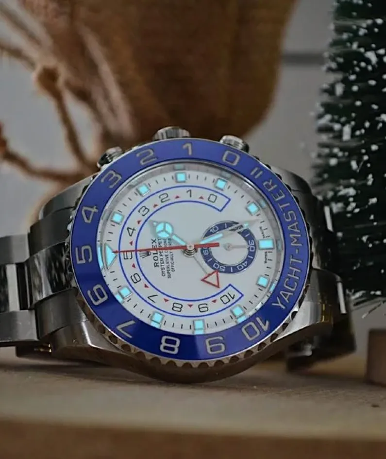 Rolex YACHT-MASTER II--(stainless steel strap) m116680-0002