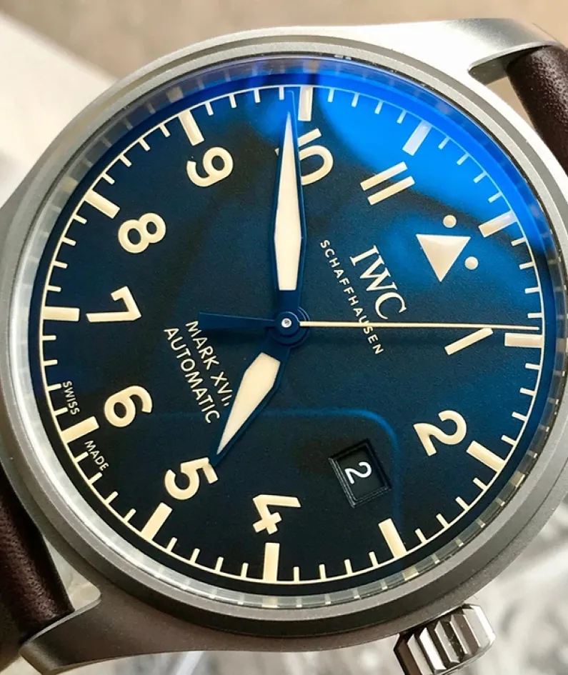 IWC pilot series IW327006 watch