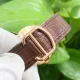 BALLON BLEU DE CARTIER WATCH 40 mm, automatic movement, 18K Rose gold, leather