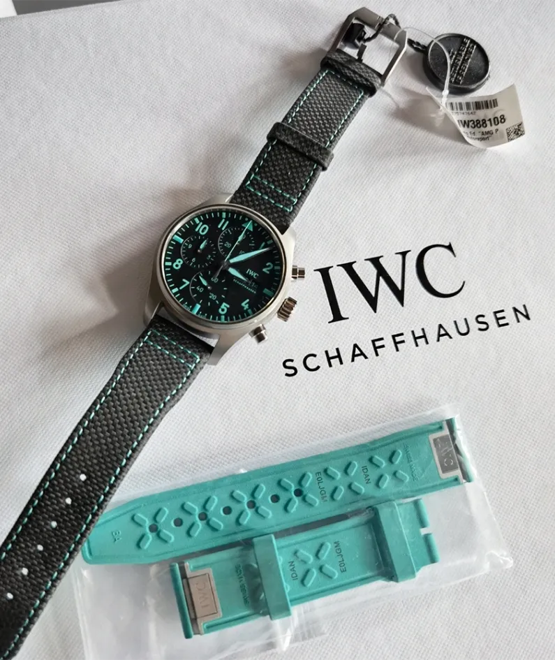IWC pilot series IW388108 watch