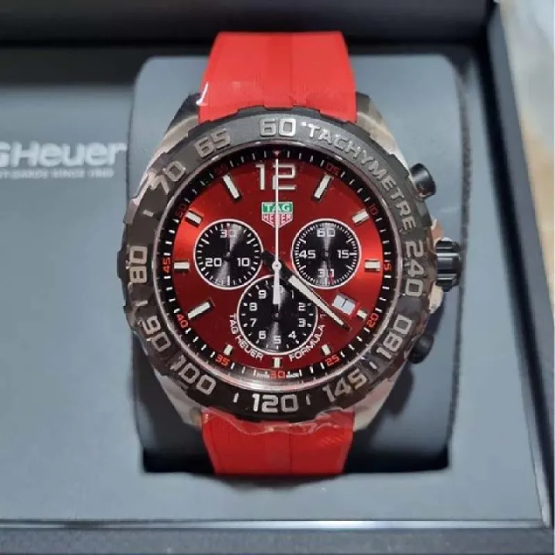 TAG HEUER FORMULA 1 Quartz Chronograph - Diameter 43 mm CAZ101AN.FT8055