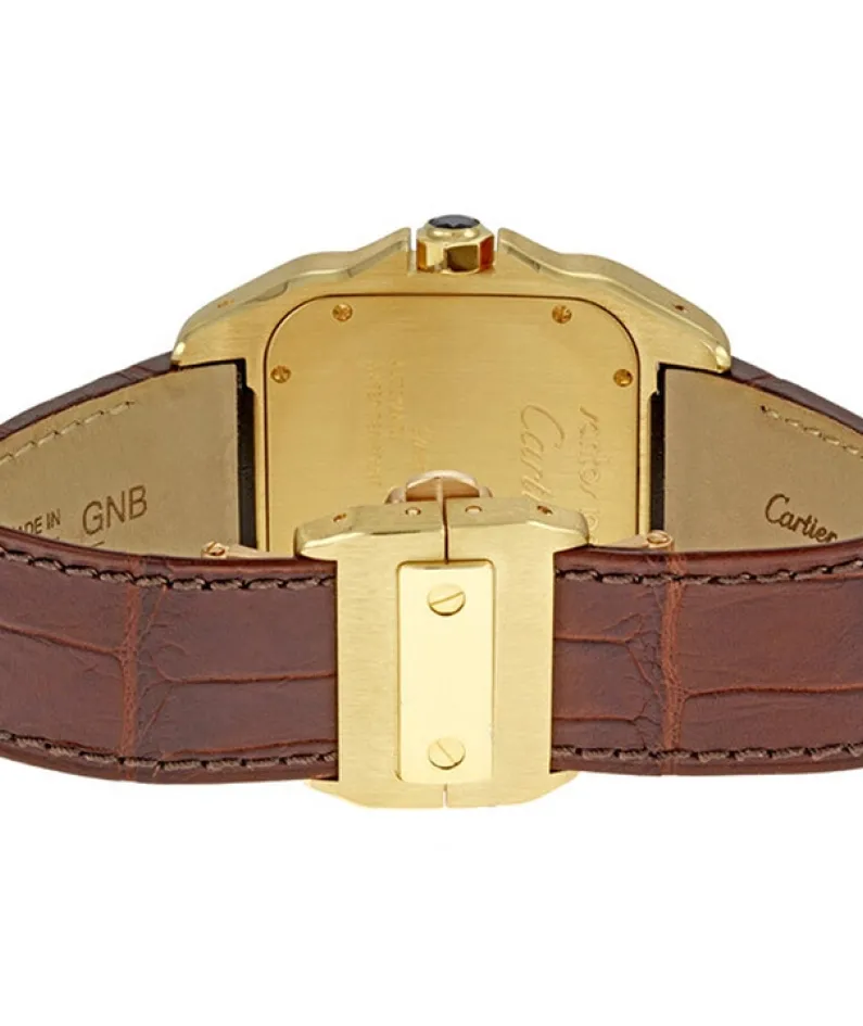 CARTIER santos 18kt Yellow Gold Men's WatchItem -W20071Y1