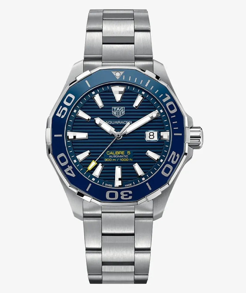 TAG HEUER AQUARACER Automatic Watch - Diameter 43 mm WAY201B.BA0927