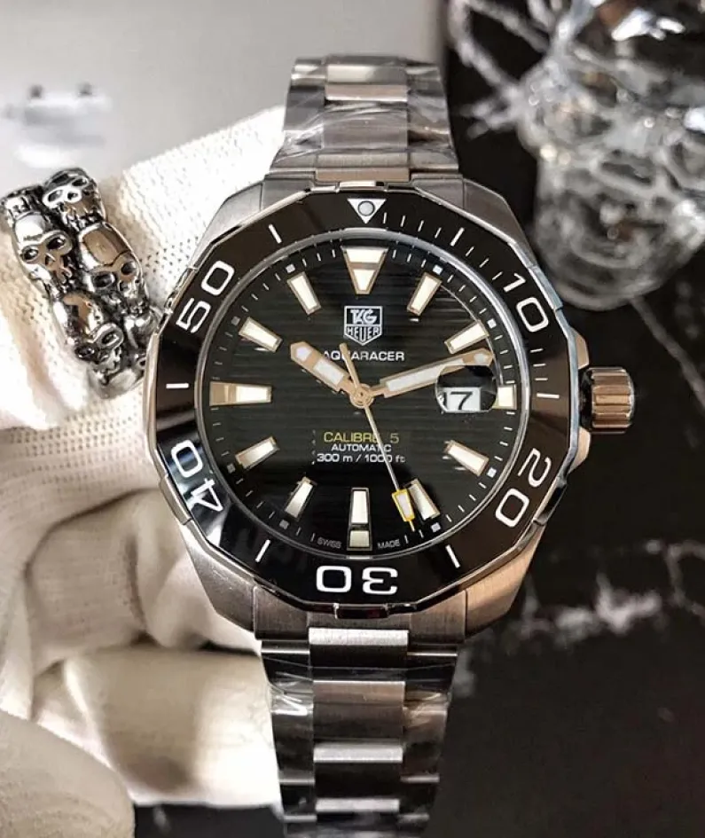 TAG HEUER AQUARACER Automatic Watch - Diameter 41 mm WAY211A.BA0928