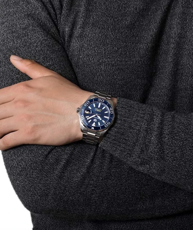 TAG HEUER AQUARACER Automatic Watch - Diameter 43 mm WAY201B.BA0927