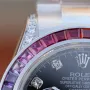 DAYTONA RAINBOW DIAMOND SILVER STAINLESS STEEL 40MM 116599 RBOW