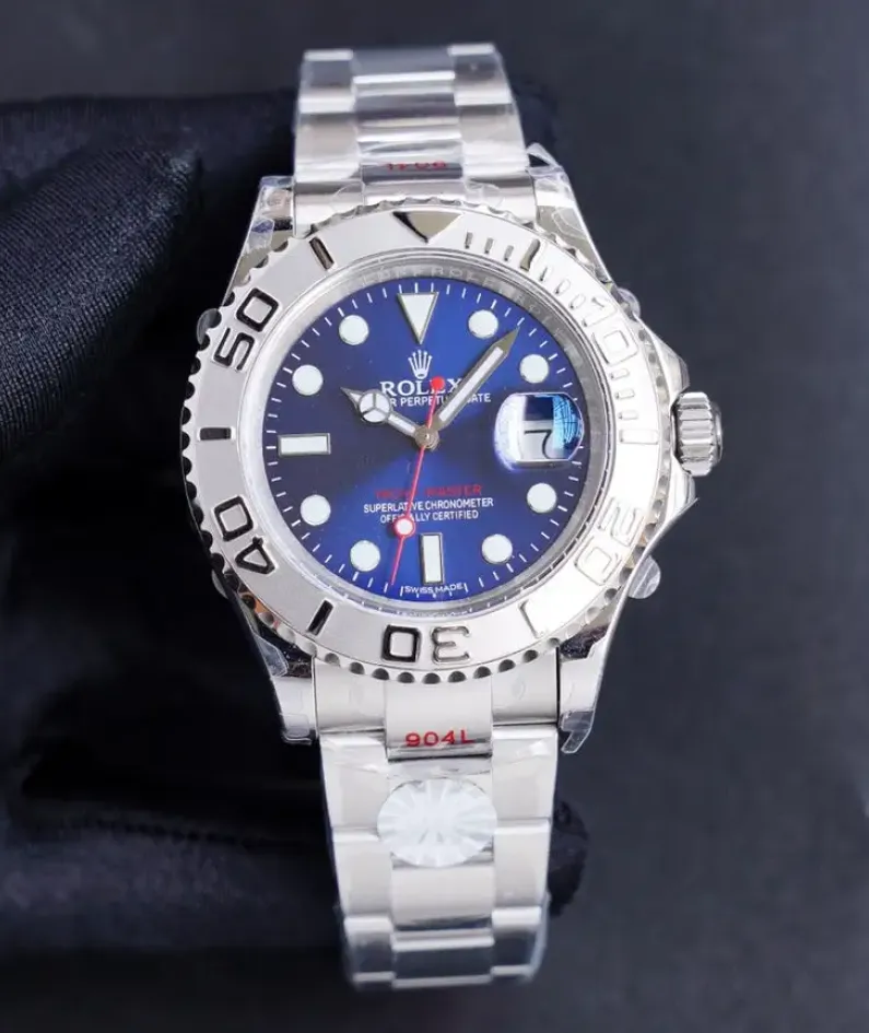 YACHT MASTER 1 PURE SILVER STAINLESS STEEL MULTIPLE DIAL OPTIONS 40MM 116622-78760