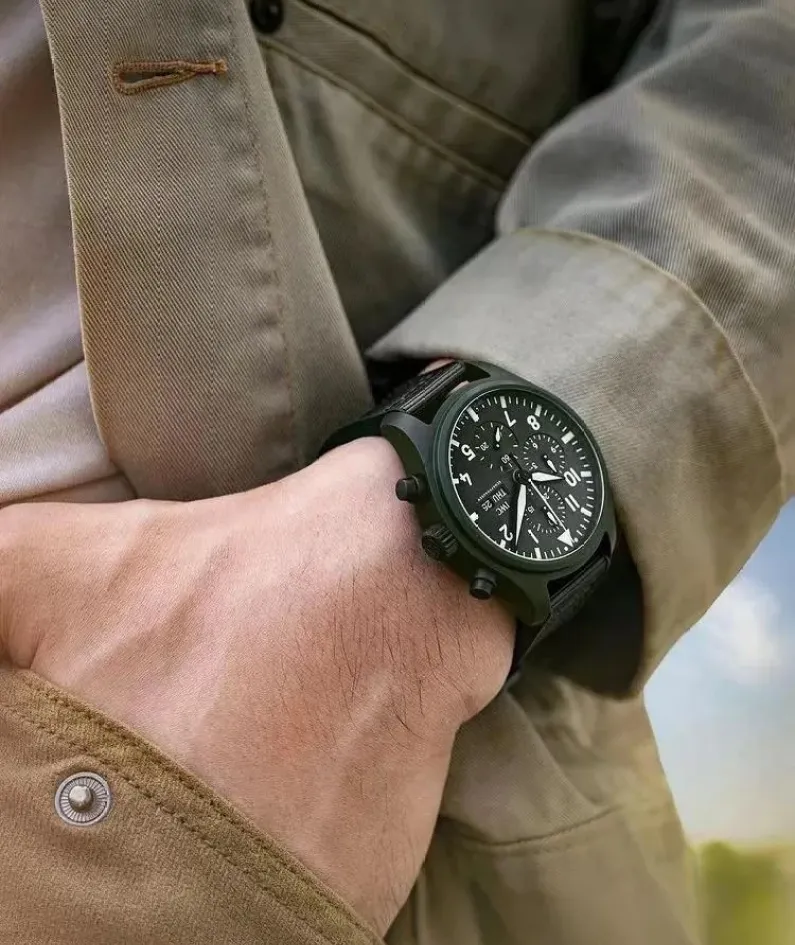 IWC pilot series IW388106 watch