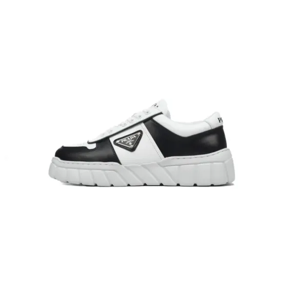 PK God Batch Prada Sneakers Black and White PK God Batch Prada Sneakers Black and White