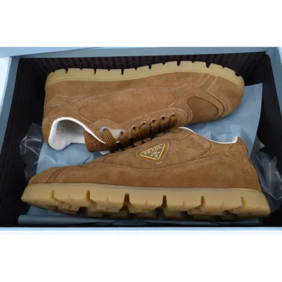 PK God Batch Prada Trail faded suede sneakers Brown PK God Batch Prada Trail faded suede sneakers Brown