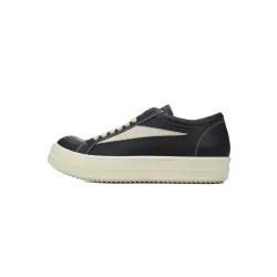 PK God Batch Rick Owens Luxor Vintage Low Black Milk RP02C1888LCGLVS-911
