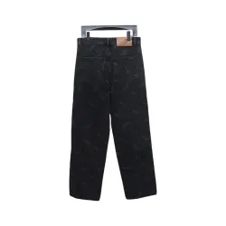 Margiela logo print jeans