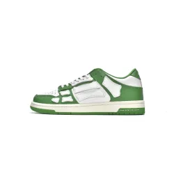 PK God Batch AMIRI Skel Top Low Whtie Green MFS003-344