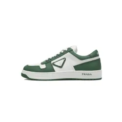 PK God Batch Prada Downtown Low Sneakers White Green
