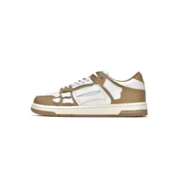 PK God Batch AMIRI Skel Top Low Whtie Pink MFS003-281