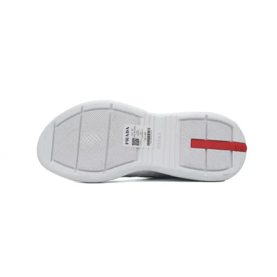 PK God Batch Prada All white mesh shoes PK God Batch Prada All white mesh shoes