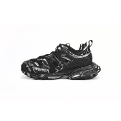542023 W3SR2 2315 Balenciaga Tess S.Black Black-And-White Painting