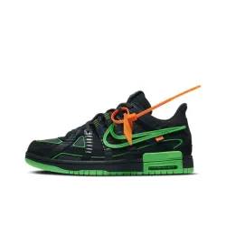 PK God Batch Nike X Off-White Air Rubber Dunk  Green Strike  sneakers