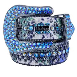 B.B. Simon Swarovski Crystal Belt Kish-Mermaid
