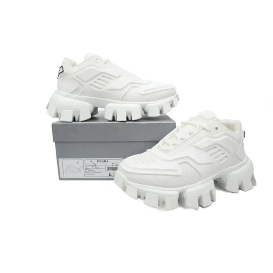 PK God Batch Prada Sneakers White Platform shoes PK God Batch Prada Sneakers White Platform shoes