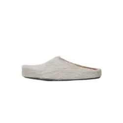 Marni Long hair Calfskin Fussbett Sabot Grey SBMR000600P412200N15