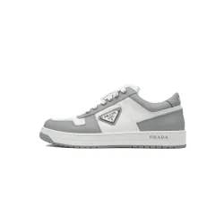 PK God Batch Prada Downtown Low Sneakers Grey White