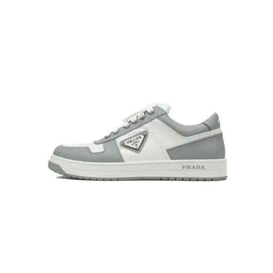 PK God Batch Prada Downtown Low Sneakers Grey White PK God Batch Prada Downtown Low Sneakers Grey White