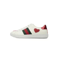 Gucci Ace Embroidered Hearts
