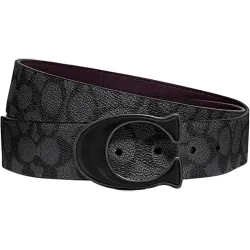 Coach Sculpted C Buckle Cut To Size Reversible Belt, 40 Mm