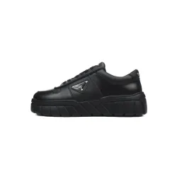 PK God Batch Prada Sneakers Zigzag Black