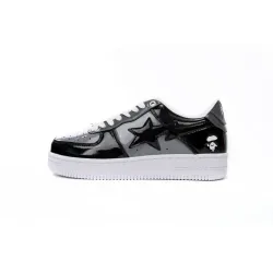 A Bathing Ape Bape Sta Low Black Grey Baolan 1H20 191 046
