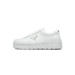 PK God Batch Prada Sneakers Zigzag White